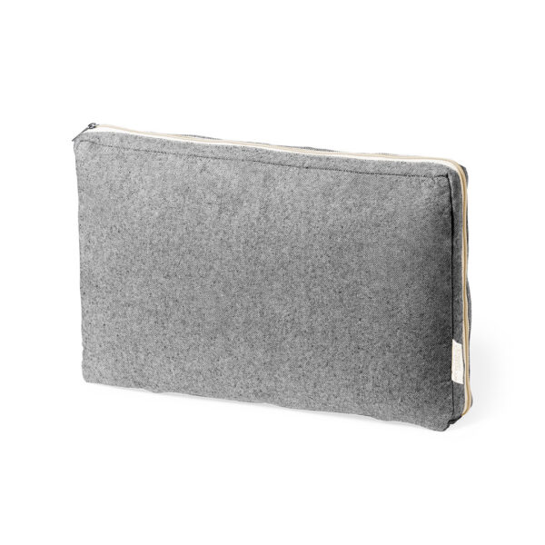Laptop-taske med logo — Genanvendt bomuld (GRS)