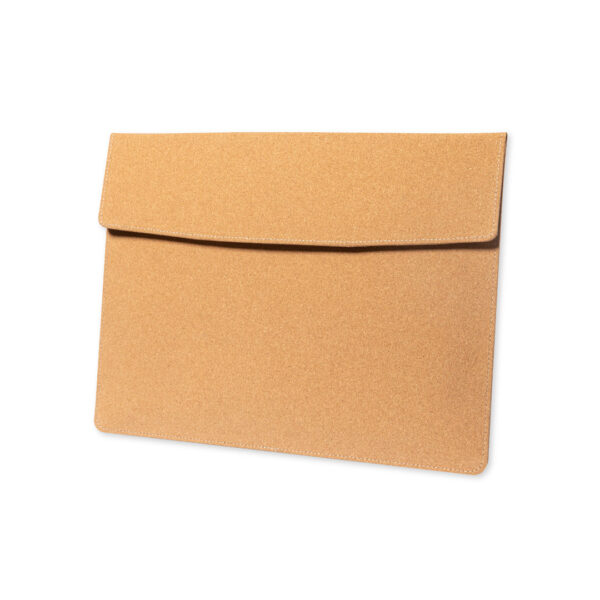 Laptop-taske med logo — Premium kork