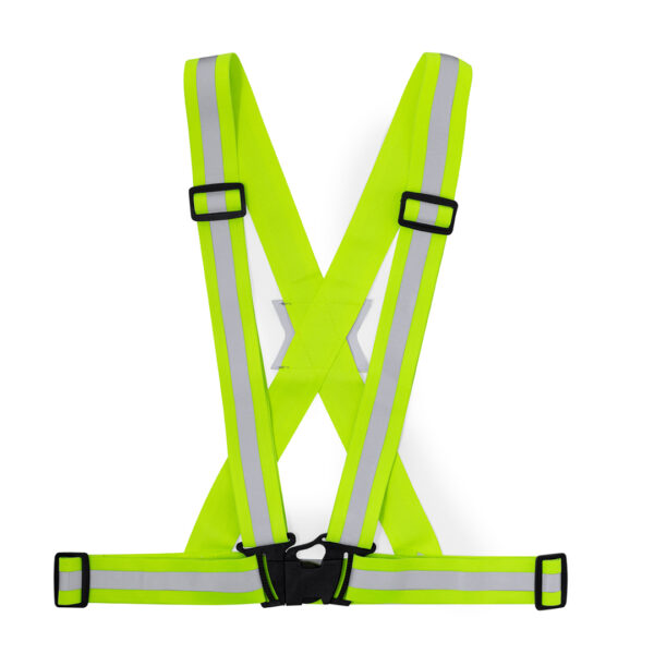 Refleksvest med logo — CE-godkendt, justerbar