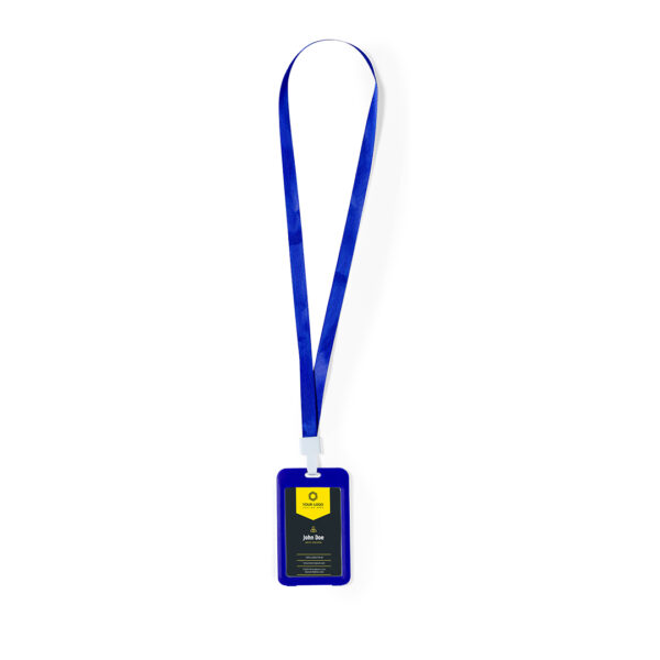 Lanyard med logo — ID-holder i polyester