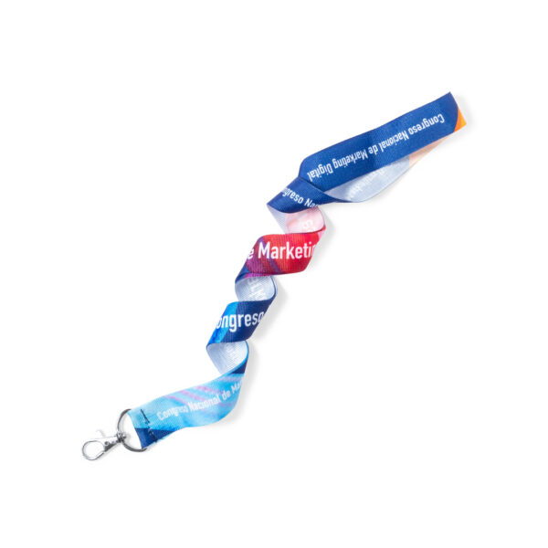 Lanyard med logo — Fuldfarvet sublimation