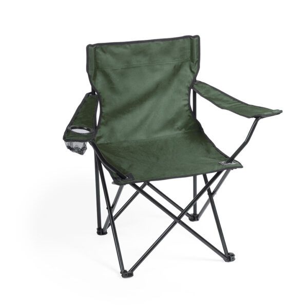 Klapstol med logo — 600D polyester med bæretaske