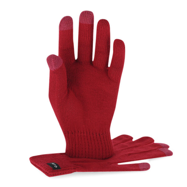 Touchscreen-handsker med logo — RPET-polyester